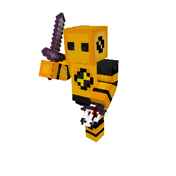 Sword Slash - Minecraft pose by nirojtro | Perfect for thumbnails and renders