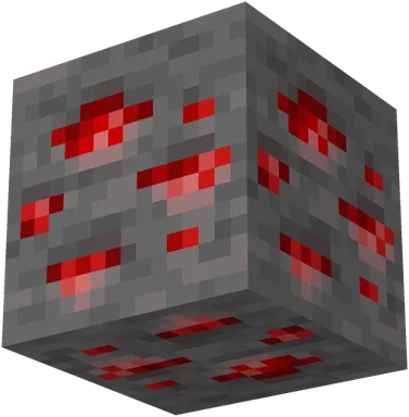 Minecraft Redstone Ore PNG