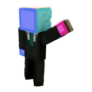 hi! - Minecraft pose by mccjk2021 | Perfect for thumbnails and renders