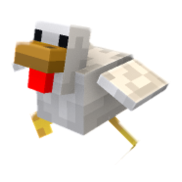 Chicken minecraft pose by quinntontv