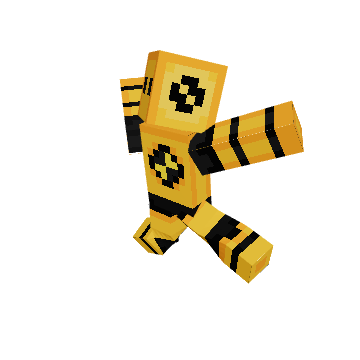 Dashing Hero - Minecraft pose by killersai21 | Perfect for thumbnails and renders