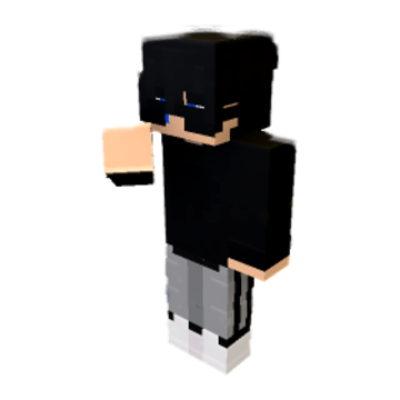 WEARING MASK - Minecraft pose by plaiyz | Perfect for thumbnails and renders