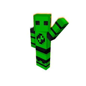 Hi - Minecraft pose by iitzflamec0re | Perfect for thumbnails and renders