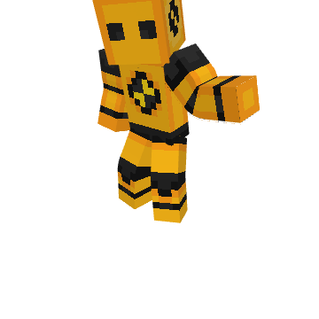 pointing to thumbnail from the left - Minecraft pose by purplatt | Perfect for thumbnails and renders