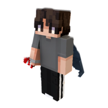 Relaxed Item Holding minecraft pose by kroshaze1