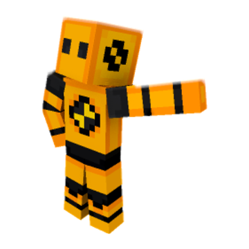 Apuntando minecraft pose by snepy