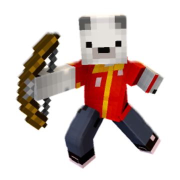 archer-right minecraft pose by zodaklatino