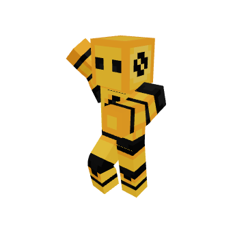 throwing - Minecraft pose by purplecolors7 | Perfect for thumbnails and renders