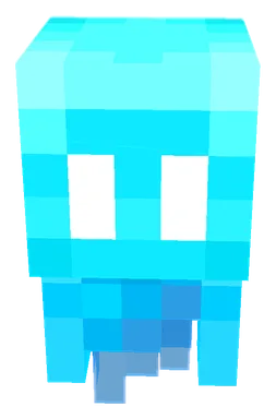 Minecraft Allay PNG, front