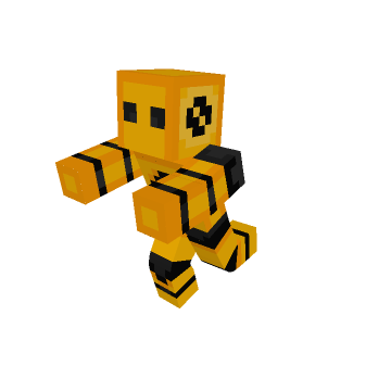 Running Forward minecraft pose by jzzz