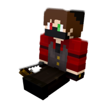 sit - Minecraft pose by toxofer | Perfect for thumbnails and renders