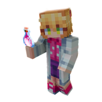 Potion - Minecraft pose by lalahedgehog | Perfect for thumbnails and renders