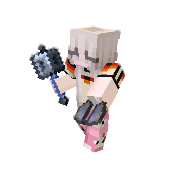 Mace video - Minecraft pose by lowlunar | Perfect for thumbnails and renders