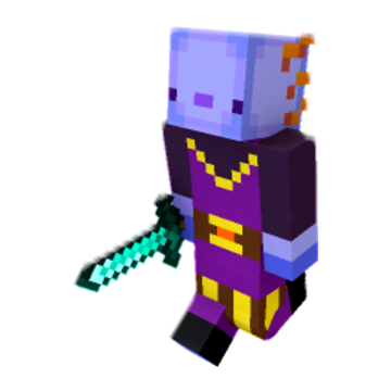 Running - Minecraft pose by omago | Perfect for thumbnails and renders