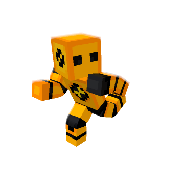 Running - Minecraft pose by flanagan | Perfect for thumbnails and renders