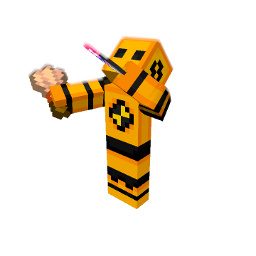 Triumph Victory Dab - Minecraft pose by tester1234 | Perfect for thumbnails and renders