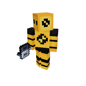 TiderMace - Minecraft pose by iamtiderr | Perfect for thumbnails and renders