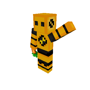 Friendly Wave minecraft pose by kajtocjusz