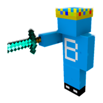 Blue Mc minecraft pose by blou