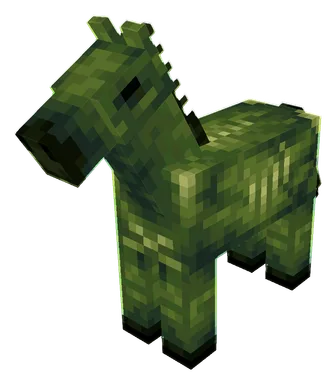 Minecraft Zombie Horse PNG