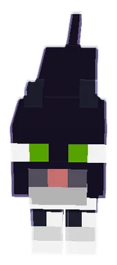 Minecraft Cat PNG, front