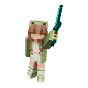 LeaCraft - Minecraft pose by leacraft | Perfect for thumbnails and renders