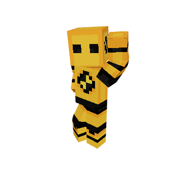 Friendly Wave - Minecraft pose by snodzmodz | Perfect for thumbnails and renders