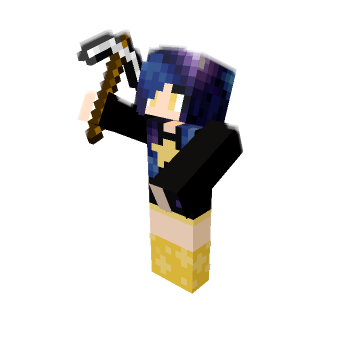 mining - Minecraft pose by lovefromjupiter | Perfect for thumbnails and renders