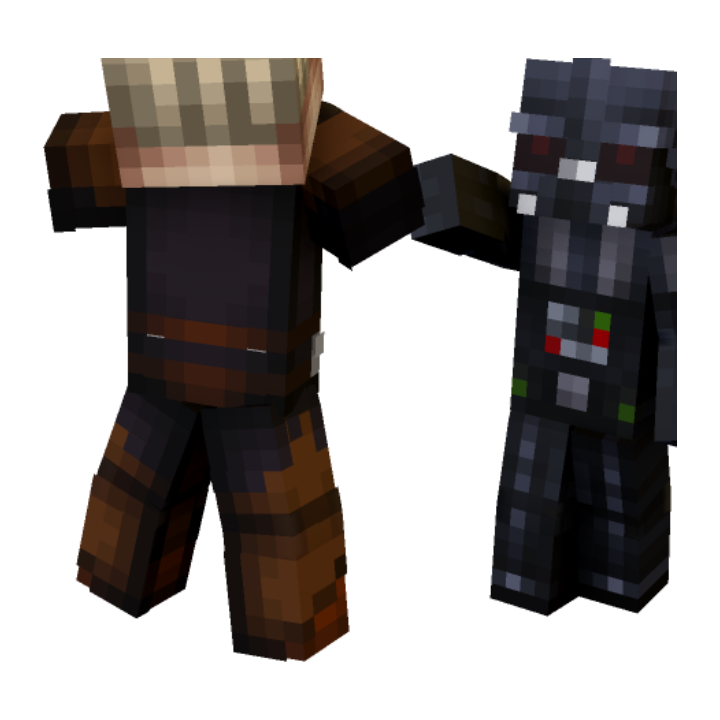 Darth Vader choking - Minecraft pose by futureahmed9 | Perfect for thumbnails and renders