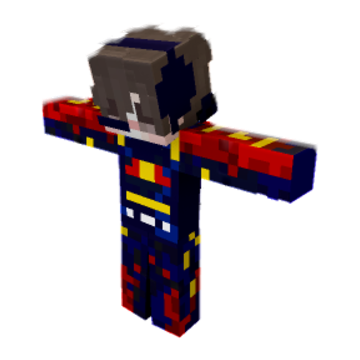 T-pose how george russel but im in red bull minecraft pose by 5t6wkx92