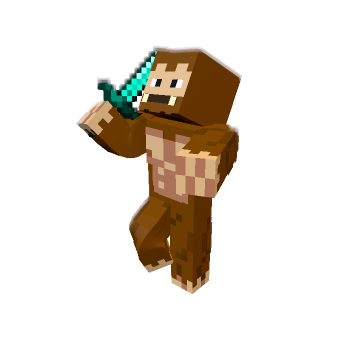 Ready For Combat - Minecraft pose by synthsasquatch | Perfect for thumbnails and renders