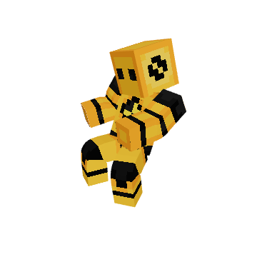 Menacing sit - Minecraft pose by random_bug | Perfect for thumbnails and renders