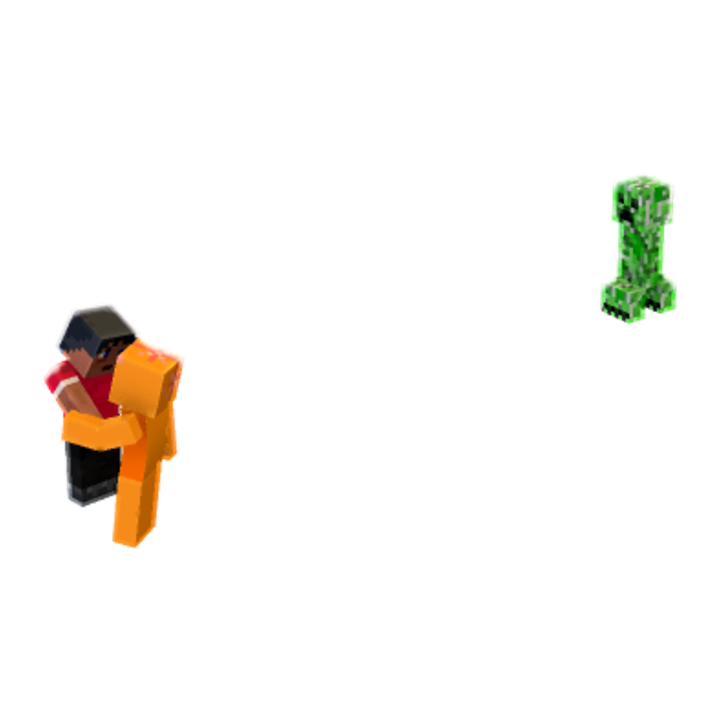 idk minecraft pose by xxy7ux
