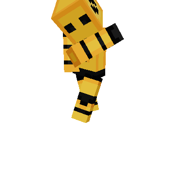 looking the time - Minecraft pose by eslhu | Perfect for thumbnails and renders