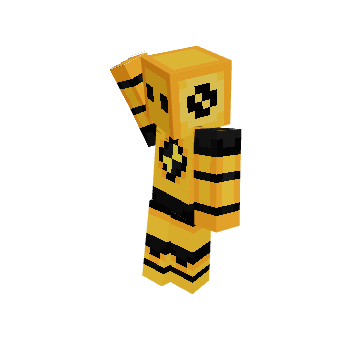 The Friendly Wave - Minecraft pose by ttvsir_chickenyt | Perfect for thumbnails and renders