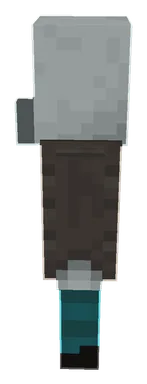 Minecraft Vindicator PNG, side