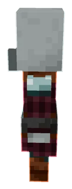 Minecraft Pillager PNG, side