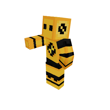 Outreached Hand Stance - Minecraft pose by dieguitomazter | Perfect for thumbnails and renders