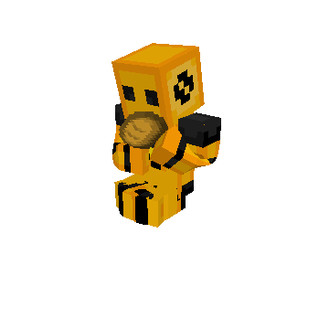 eating minecraft pose by findaman