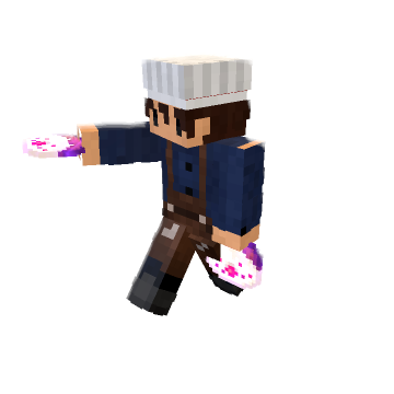 Throwing From Hip minecraft pose by Cake Craft Plays