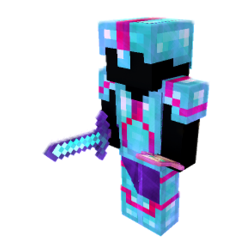 Ready Combat Stance - Minecraft pose by kibixaxis | Perfect for thumbnails and renders