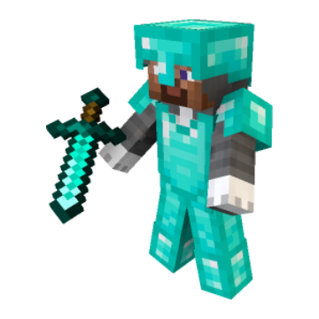 Aksjdjwjz - Minecraft pose by cybrsp4ce | Perfect for thumbnails and renders