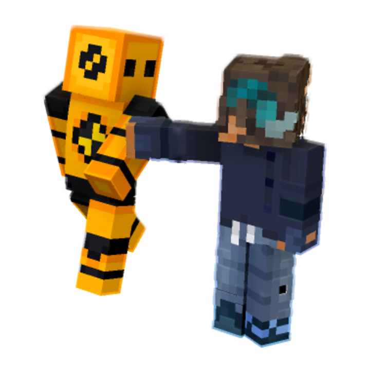 "THATS NOT REAL!!" minecraft pose by dol9hin
