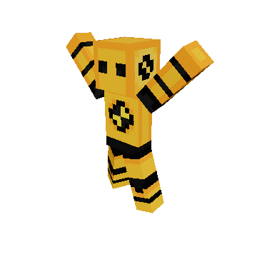 Happy - Minecraft pose by mrquick | Perfect for thumbnails and renders