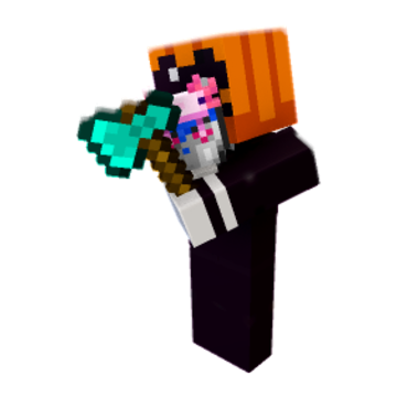 I love Ache and Axoloti! minecraft pose by spookypump1