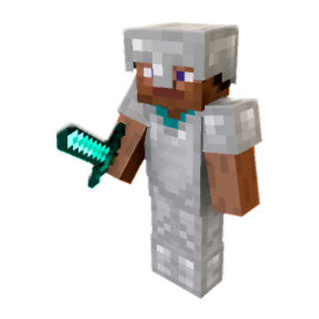 Steve minecraft pose by quinntontv