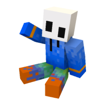 Sitting - Minecraft pose by whynotkadyn | Perfect for thumbnails and renders