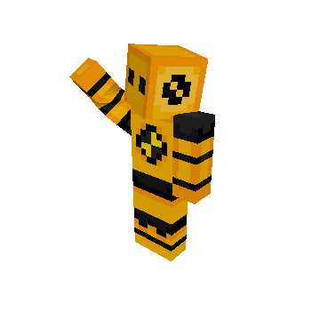 Friendly Wave minecraft pose by k4zyslaw
