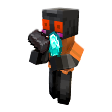 Flexing - Minecraft pose by fecks | Perfect for thumbnails and renders