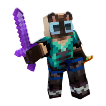 AURA FARMING v2 - Minecraft pose by ashby | Perfect for thumbnails and renders